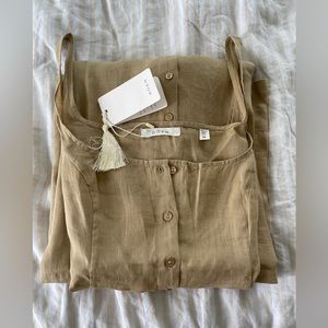DOEN NWT Lantana Dress Oaken Medium Trade